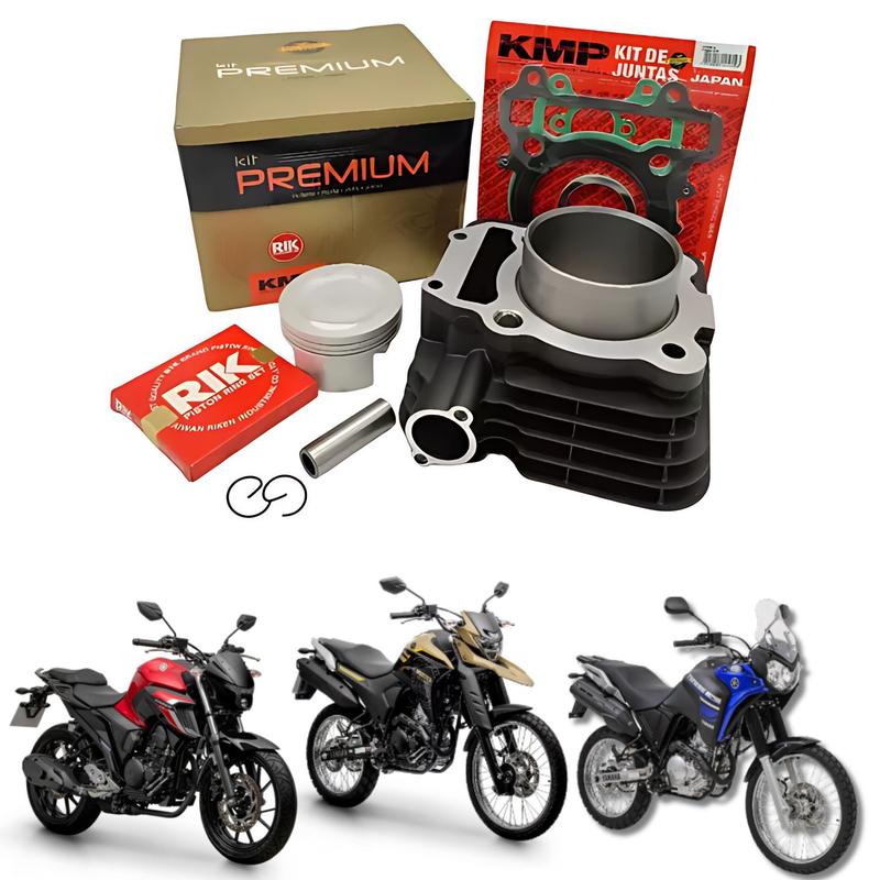 Kit Motor Kmp Fz25 Fazer Xtz Lander Tenere 250 Blueflex 2015 2016
